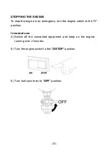 Предварительный просмотр 49 страницы KUMATSUGEN 50A Series Owner'S Manual