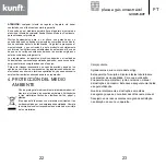 Предварительный просмотр 12 страницы Kunft GVH29-BUT Instruction Manual