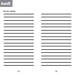 Предварительный просмотр 18 страницы Kunft GVH29-BUT Instruction Manual