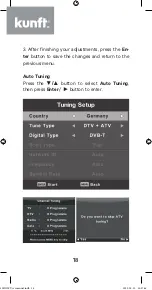 Предварительный просмотр 18 страницы Kunft K5128X22F Instruction Manual