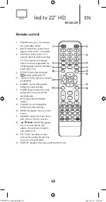 Предварительный просмотр 49 страницы Kunft K5128X22F Instruction Manual