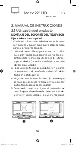 Предварительный просмотр 63 страницы Kunft K5128X22F Instruction Manual