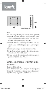 Предварительный просмотр 64 страницы Kunft K5128X22F Instruction Manual