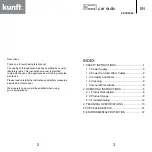 Предварительный просмотр 2 страницы Kunft KBCR3886 Instruction Manual