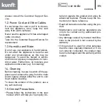 Предварительный просмотр 4 страницы Kunft KBCR3886 Instruction Manual