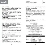 Предварительный просмотр 13 страницы Kunft KBCR3886 Instruction Manual