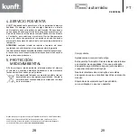 Предварительный просмотр 15 страницы Kunft KBCR3886 Instruction Manual