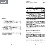 Предварительный просмотр 16 страницы Kunft KBCR3886 Instruction Manual