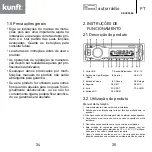 Предварительный просмотр 18 страницы Kunft KBCR3886 Instruction Manual