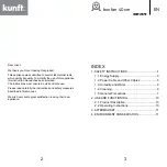 Предварительный просмотр 2 страницы Kunft KBF 2379 Instruction Manual