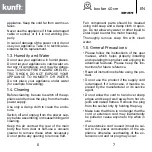 Предварительный просмотр 4 страницы Kunft KBF 2379 Instruction Manual