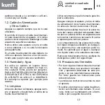 Предварительный просмотр 9 страницы Kunft KBF 2379 Instruction Manual