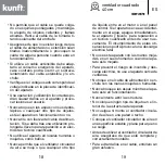 Предварительный просмотр 10 страницы Kunft KBF 2379 Instruction Manual