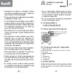 Предварительный просмотр 11 страницы Kunft KBF 2379 Instruction Manual