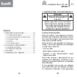 Предварительный просмотр 13 страницы Kunft KBF 2379 Instruction Manual