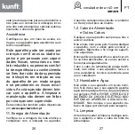 Предварительный просмотр 14 страницы Kunft KBF 2379 Instruction Manual