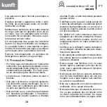 Предварительный просмотр 15 страницы Kunft KBF 2379 Instruction Manual