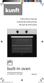 Предварительный просмотр 1 страницы Kunft KBIO3954 Instruction Manual