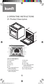 Предварительный просмотр 10 страницы Kunft KBIO3954 Instruction Manual