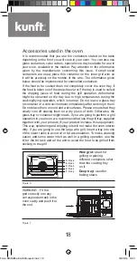 Предварительный просмотр 18 страницы Kunft KBIO3954 Instruction Manual