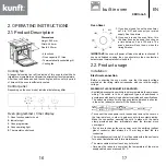 Предварительный просмотр 9 страницы Kunft KBIO4445 Instruction Manual