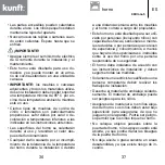 Предварительный просмотр 19 страницы Kunft KBIO4445 Instruction Manual