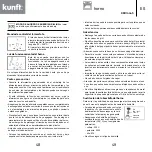 Предварительный просмотр 25 страницы Kunft KBIO4445 Instruction Manual