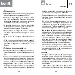 Предварительный просмотр 35 страницы Kunft KBIO4445 Instruction Manual