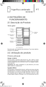 Предварительный просмотр 57 страницы Kunft KC3120 WH Instruction Manual