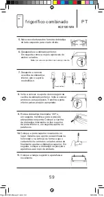 Предварительный просмотр 59 страницы Kunft KC3120 WH Instruction Manual