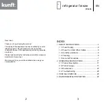 Preview for 2 page of Kunft KC6455 Instruction Manual