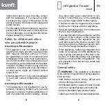 Preview for 5 page of Kunft KC6455 Instruction Manual