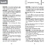 Preview for 6 page of Kunft KC6455 Instruction Manual