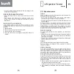 Preview for 13 page of Kunft KC6455 Instruction Manual