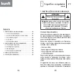 Preview for 33 page of Kunft KC6455 Instruction Manual