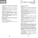 Preview for 44 page of Kunft KC6455 Instruction Manual