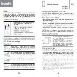 Предварительный просмотр 10 страницы Kunft KCF5215 Instruction Manual