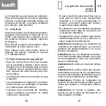 Предварительный просмотр 16 страницы Kunft KCF5215 Instruction Manual