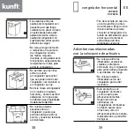 Предварительный просмотр 20 страницы Kunft KCF5215 Instruction Manual