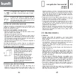 Предварительный просмотр 23 страницы Kunft KCF5215 Instruction Manual