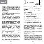 Предварительный просмотр 28 страницы Kunft KCF5215 Instruction Manual