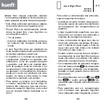 Предварительный просмотр 30 страницы Kunft KCF5215 Instruction Manual