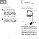 Предварительный просмотр 35 страницы Kunft KCF5215 Instruction Manual