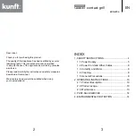 Предварительный просмотр 2 страницы Kunft KCG4794 Instruction Manual