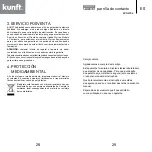 Предварительный просмотр 15 страницы Kunft KCG4794 Instruction Manual