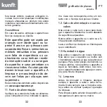 Предварительный просмотр 17 страницы Kunft KCG4794 Instruction Manual