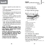 Предварительный просмотр 19 страницы Kunft KCG4794 Instruction Manual