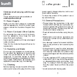 Предварительный просмотр 4 страницы Kunft KCG5414 Instruction Manual