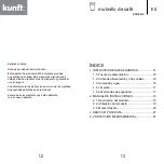 Предварительный просмотр 7 страницы Kunft KCG5414 Instruction Manual