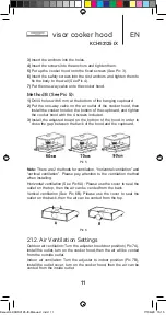 Предварительный просмотр 11 страницы Kunft KCHS3125 IX Instruction Manual